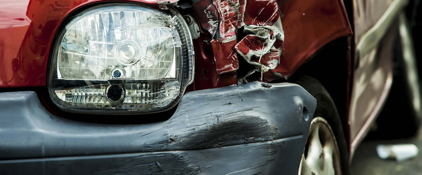 Were you recently in a car accident?